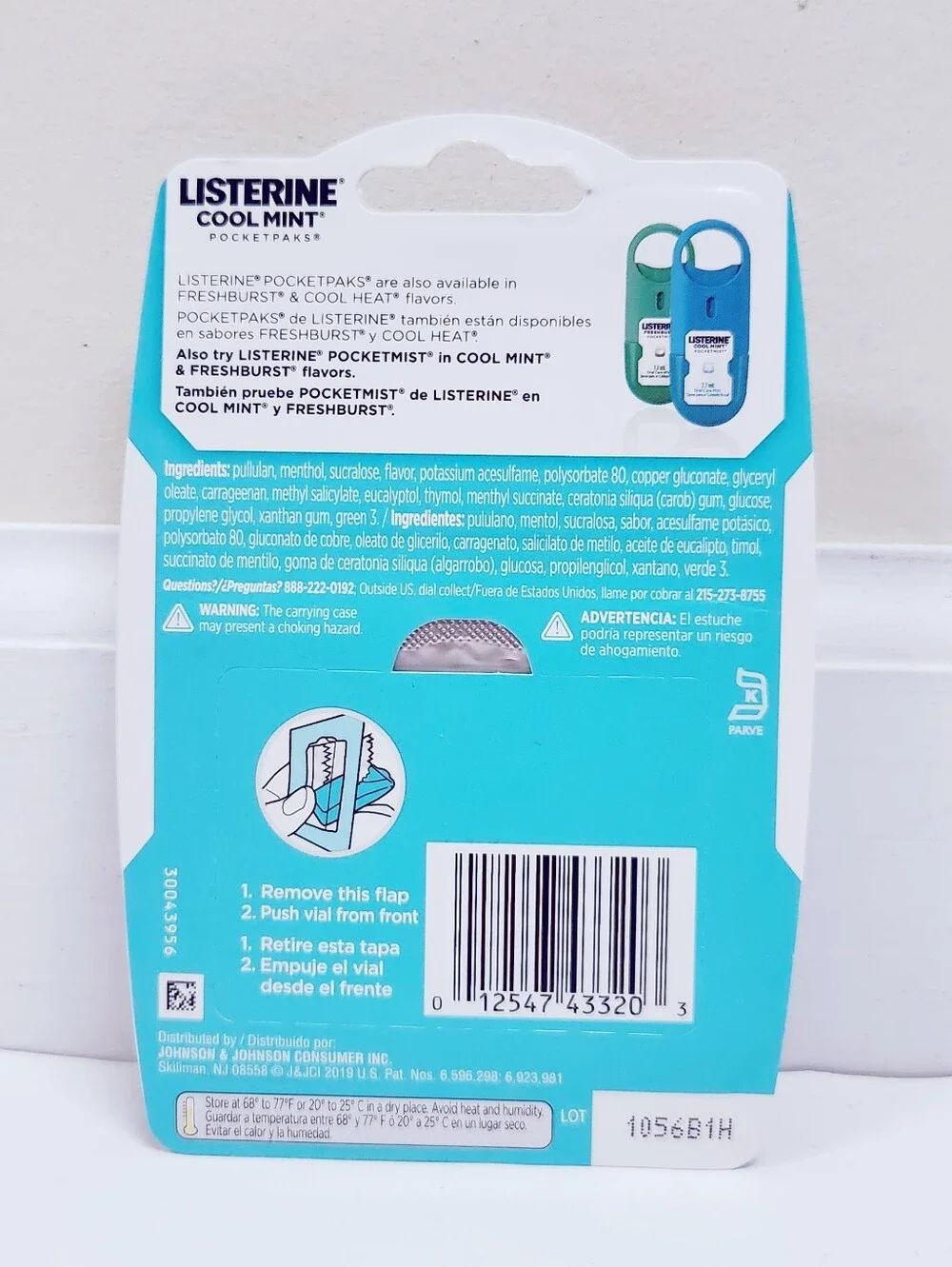⭐4/$15 Listerine Pocketpaks Breath Strips Cool Mint